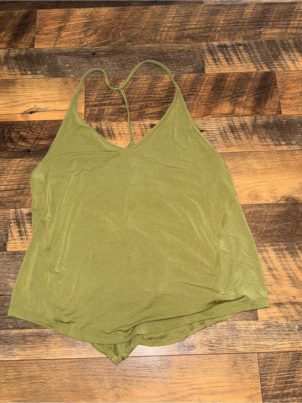 lululemon athletica Olive Tank with V-Neck Racerback